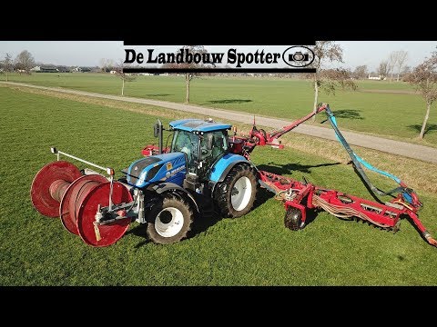 Injection slurry 2019 | New Holland T7.230 | Sleepslang bemesten | Nikkels