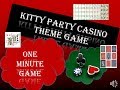 Playing Card Game ♥♠♦♣ Casino Theme Kitty Party Fun ...