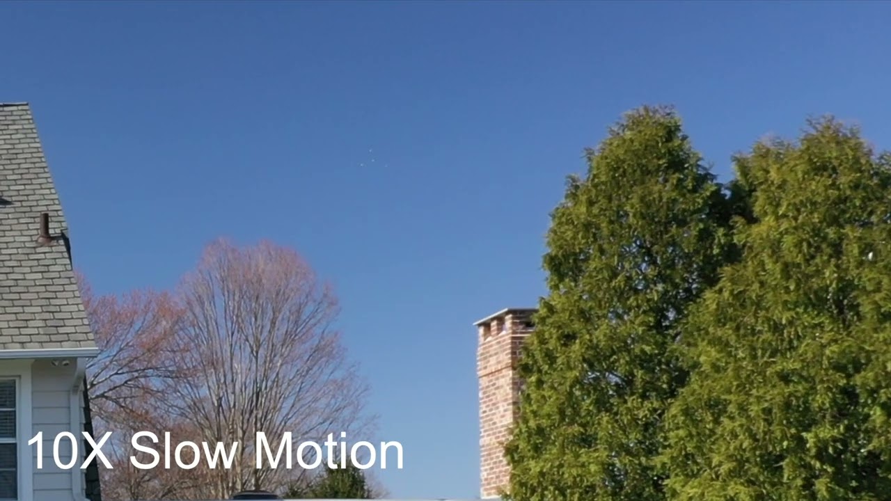 Multiple UFO's accidentally caught on drone footage. Fairfield CT