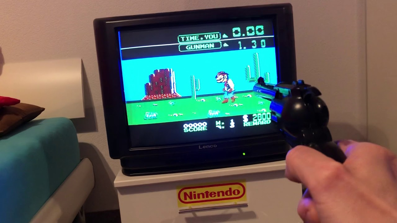 GAME TEST: Wild Gunman (1984) - Nintendo FAMICOM - YouTube