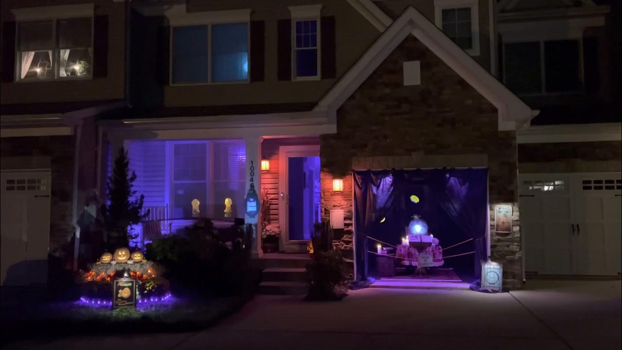 2021 Halloween Display, Millsboro, DE Haunted Mansion, Madame Leota