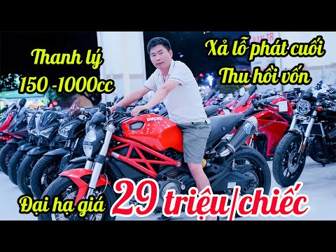 Video THANH LÝ MOTOR CŨ MỚI VỀ KAWASAKI ZX25R Z1000 HONDA... - youtube