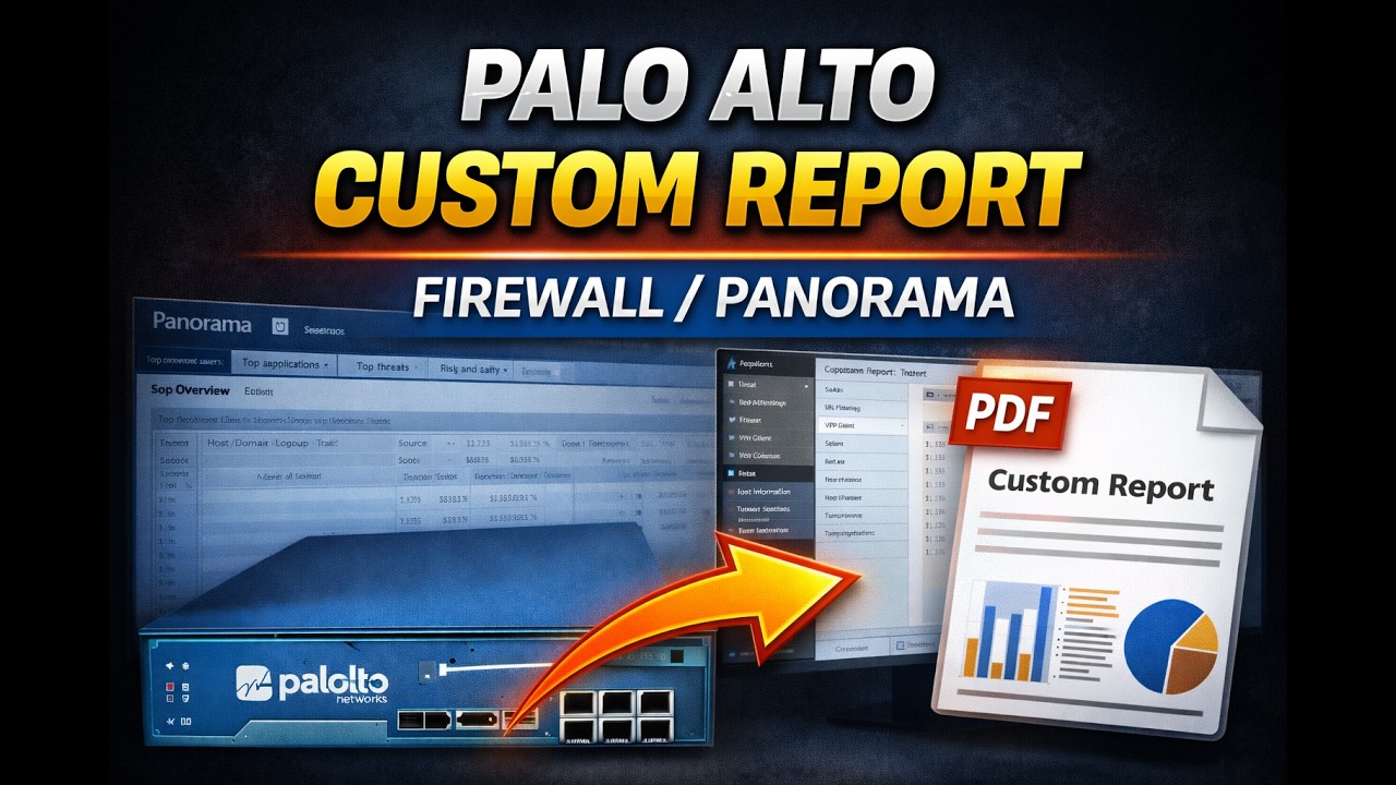 How to Generate custom Reports in Palo Alto Panorama | Step-by-Step ...