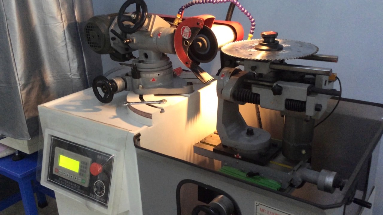 127B Automatic alloy saw blade grinding machine YouTube