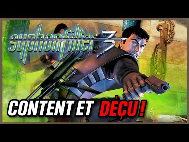Jeu PS1 Syphon Filter 3 - Version PROMO PAL FR Complète - Comme Neuf !
