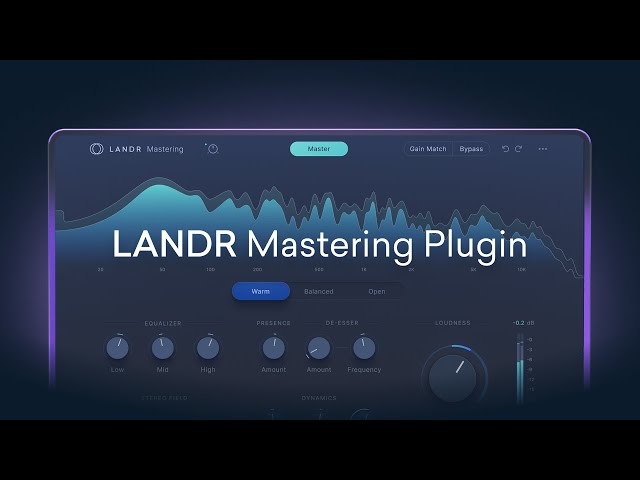 Mastering a Song with LANDR Mastering Plugin class=