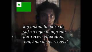 My self-introduction in Esperanto (the international language).