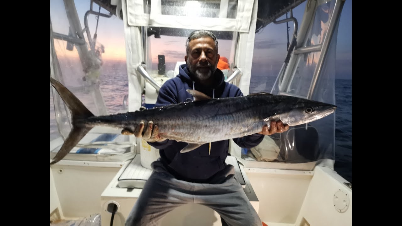 تشخيط جنعد - فهد الكندري و بوخالد الانصاري Trolling King Mackerel