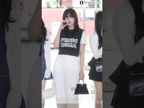아이브(IVE) 세로 직캠 안유진, 유진이라 쓰고 천사라 읽는다 (공항패션)