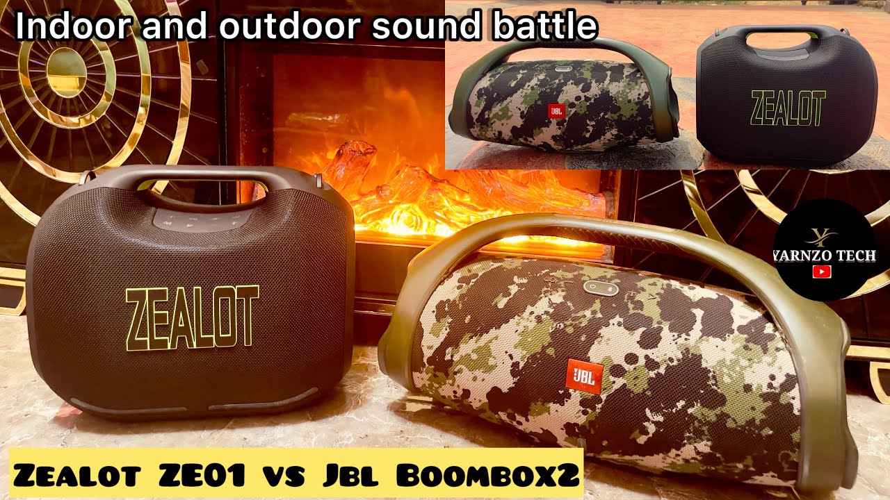 Zealot ZE01 Vs Jbl Boombox2 indoor and outdoor sound battle 