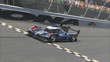 IRacing POV camera test on triple monitor setup with bezel hiders (no sound)