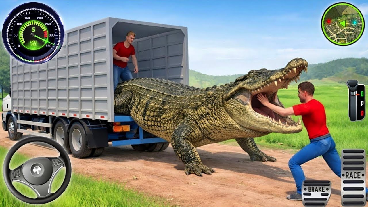 Animal Cargo Truck Driving Game 3D - Animal Transport Cargo Truck 2026 - Android Gameplay