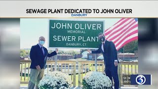 PHOTOS: Danbury officially dedicates 'John Oliver Memorial Sewer Plant'