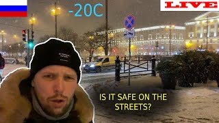 What&#39;s the ATMOSPHERE in RUSSIA NOW? | LIVE from the street -20C