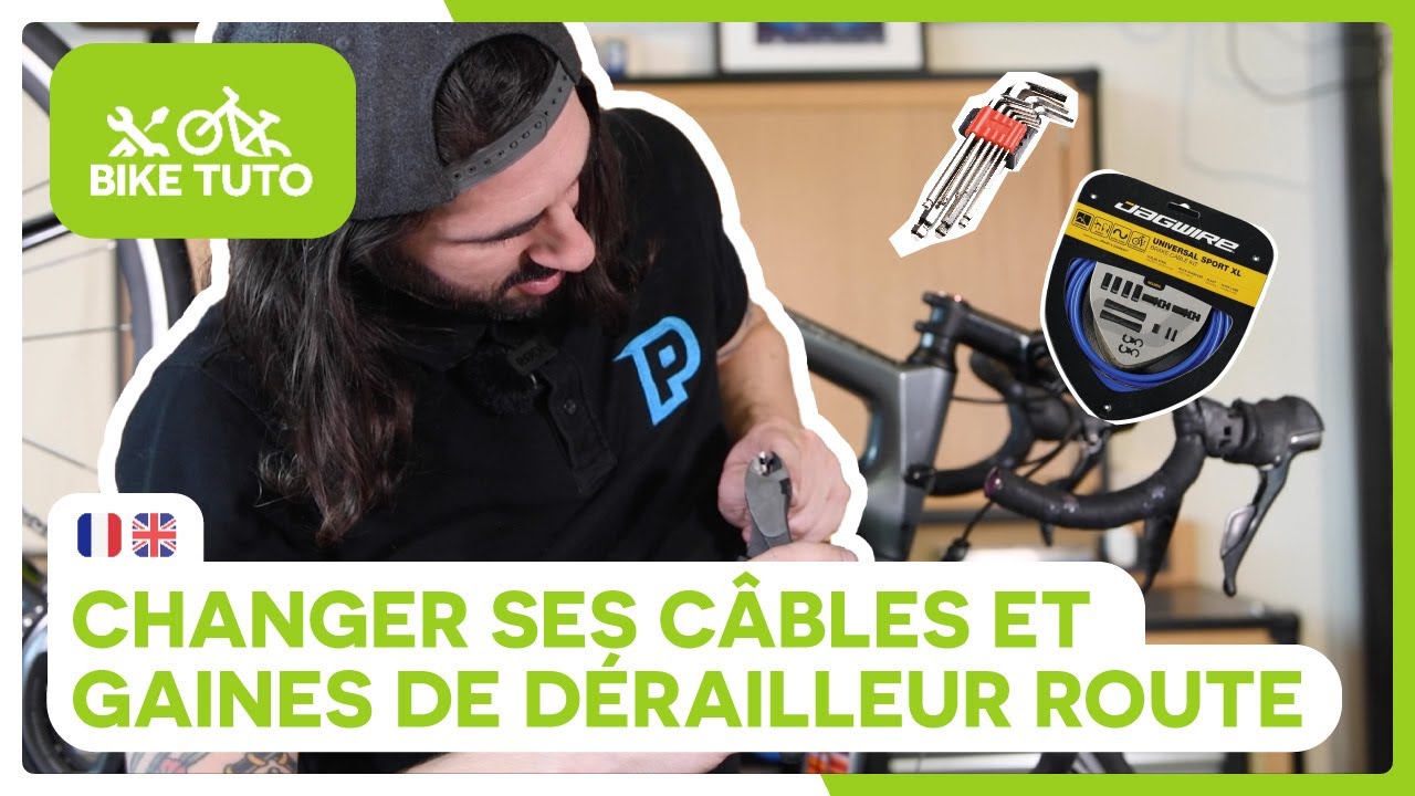 Changer ses câbles et gaines de dérailleur route (la meilleure méthode