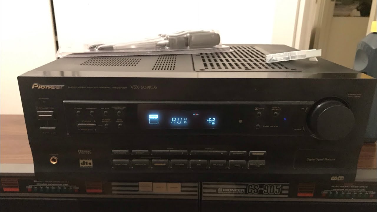 vsx 609 rds pioneer ampli plus telecommande