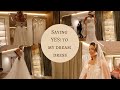 WEDDING DRESS SHOPPING + DRESS REVEAL!!