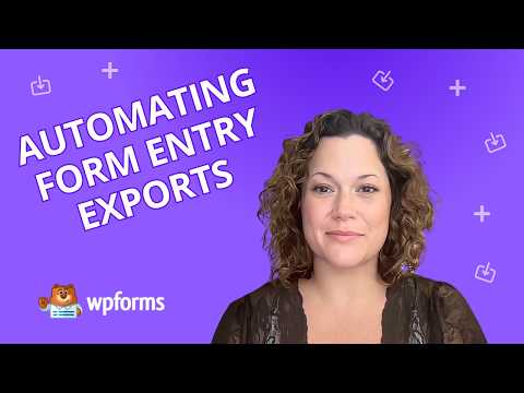 How to Automatically Export WordPress Form Entries