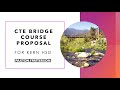 Kern hsd cte bridge course proposal