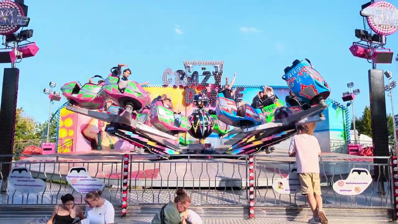 Crazy Dance New Planet (Behra (Fr)) - Fête Foraine de Grenay 2025 OFFRIDE