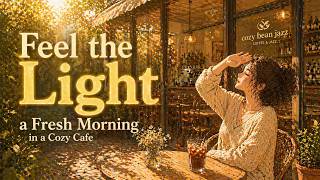 Morning Gentle Focus 편안한 아침 집중  ☀️ |  Cozy Cafe Jazz for Study &amp; Work  공부·업무를 위한 코지 카페 재즈 ☀️
