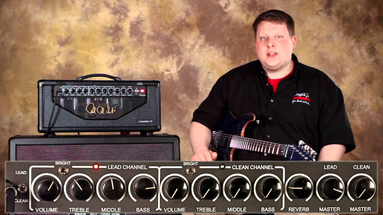 PRS 2 Channel H Amplifier Head In Depth Demo YouTube