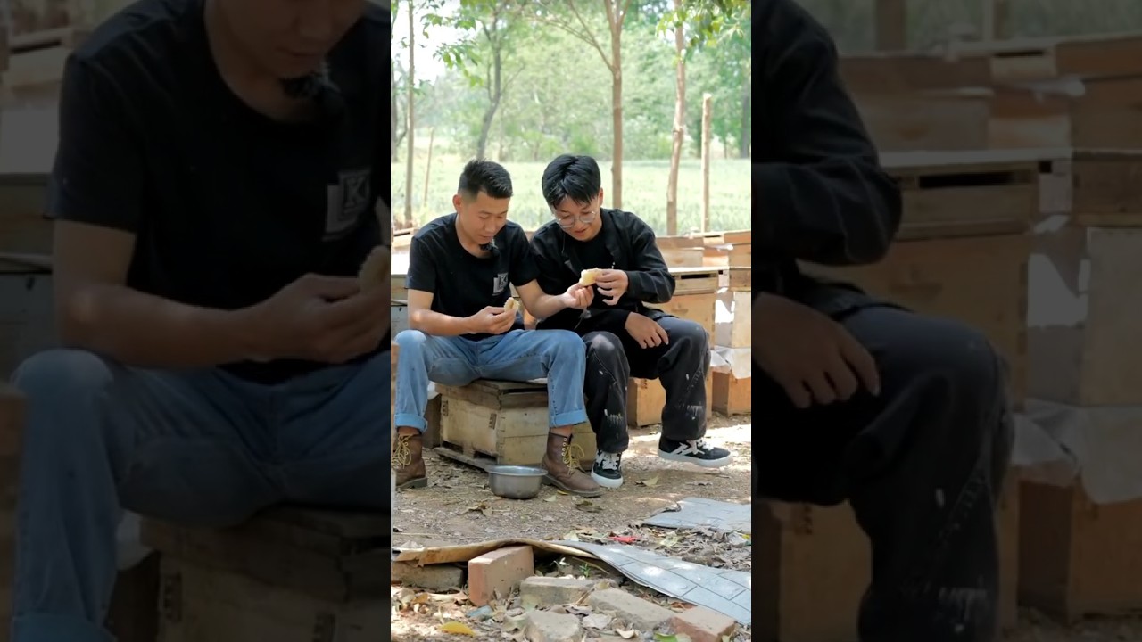 Wilderness Rain: Making Hand-Whipped Lemon Tea in the Mountains.​