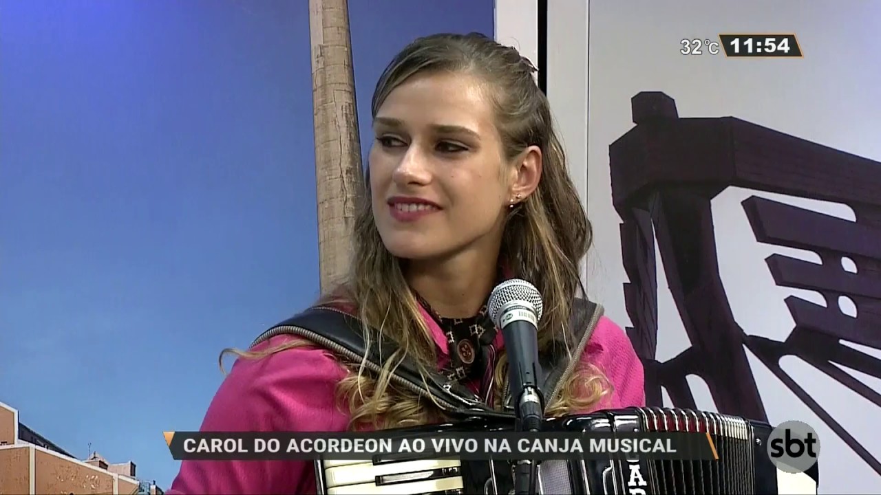 Carol do Acordeon é atração da Canja Musical