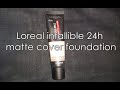 New Loreal 24 hour matte cover foundation