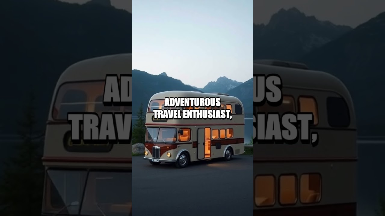 Crafting a Unique Custom Motorhome from a Double-Decker Bus