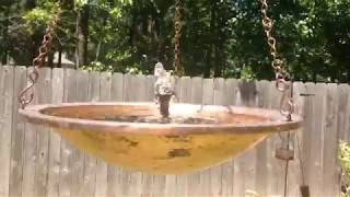 Copper Birdbath - Unboxing