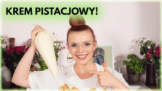 Przepis na KREM PISTACJOWY! 🍰 Idealny do tortu! |  Sugarlady