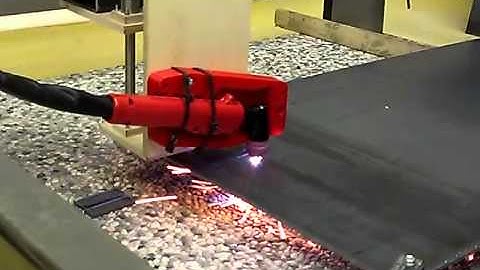Good-enough useful-open-hardware CNC/Plasma cutter - first cutting