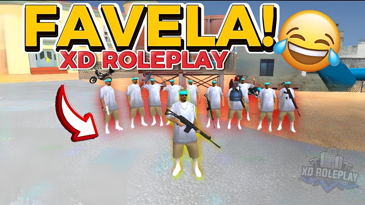 ENTREI ns FAVELA !! No 😂 XD ROLEPLAY) GTA RP 