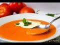 Cómo hacer crema de tomate caliente |FÁCIL Y RÁPIDA