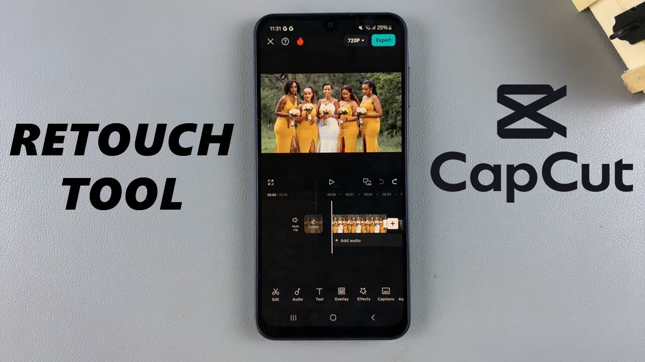 How To Use Retouch Tool In CapCut