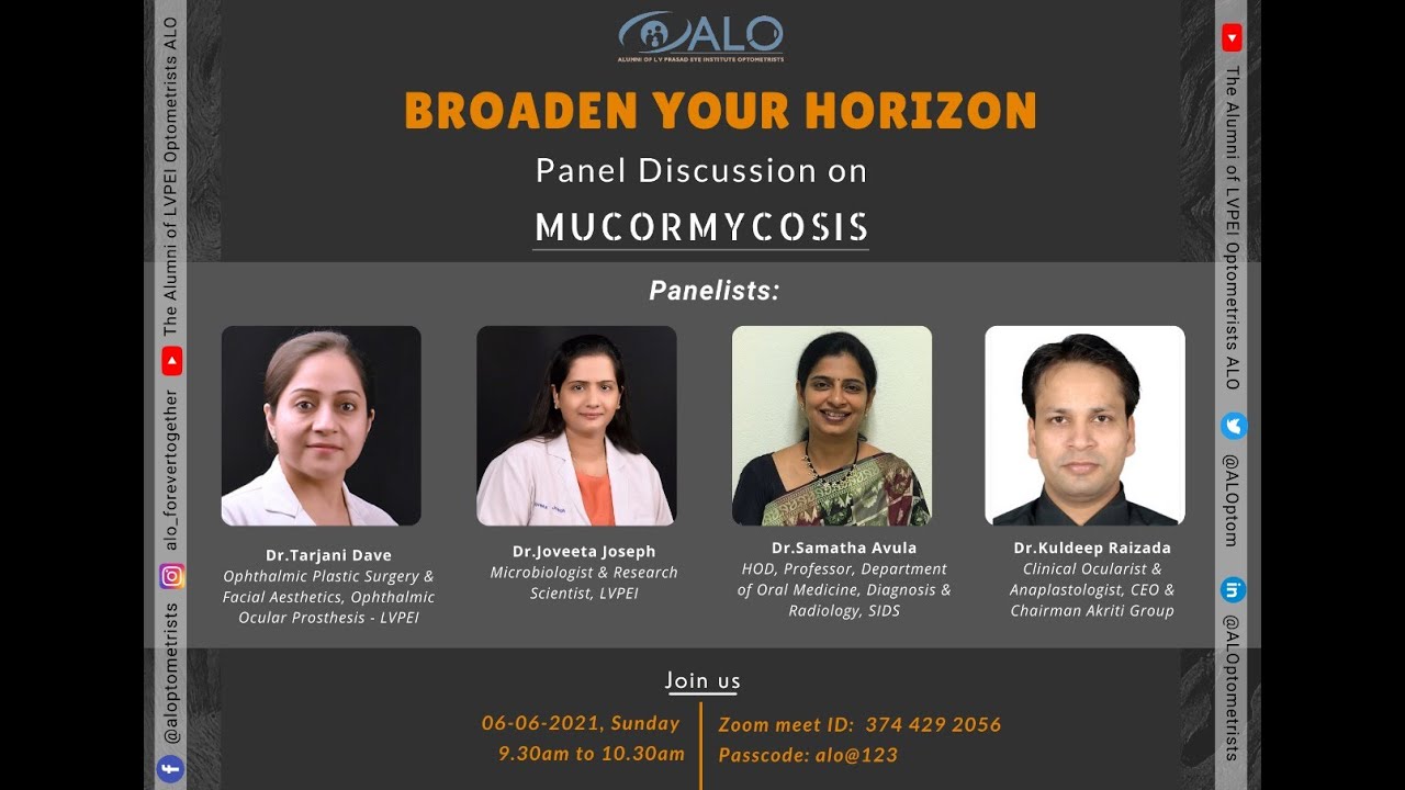Mucormycosis - Panel Discussion: Broaden your Horizon