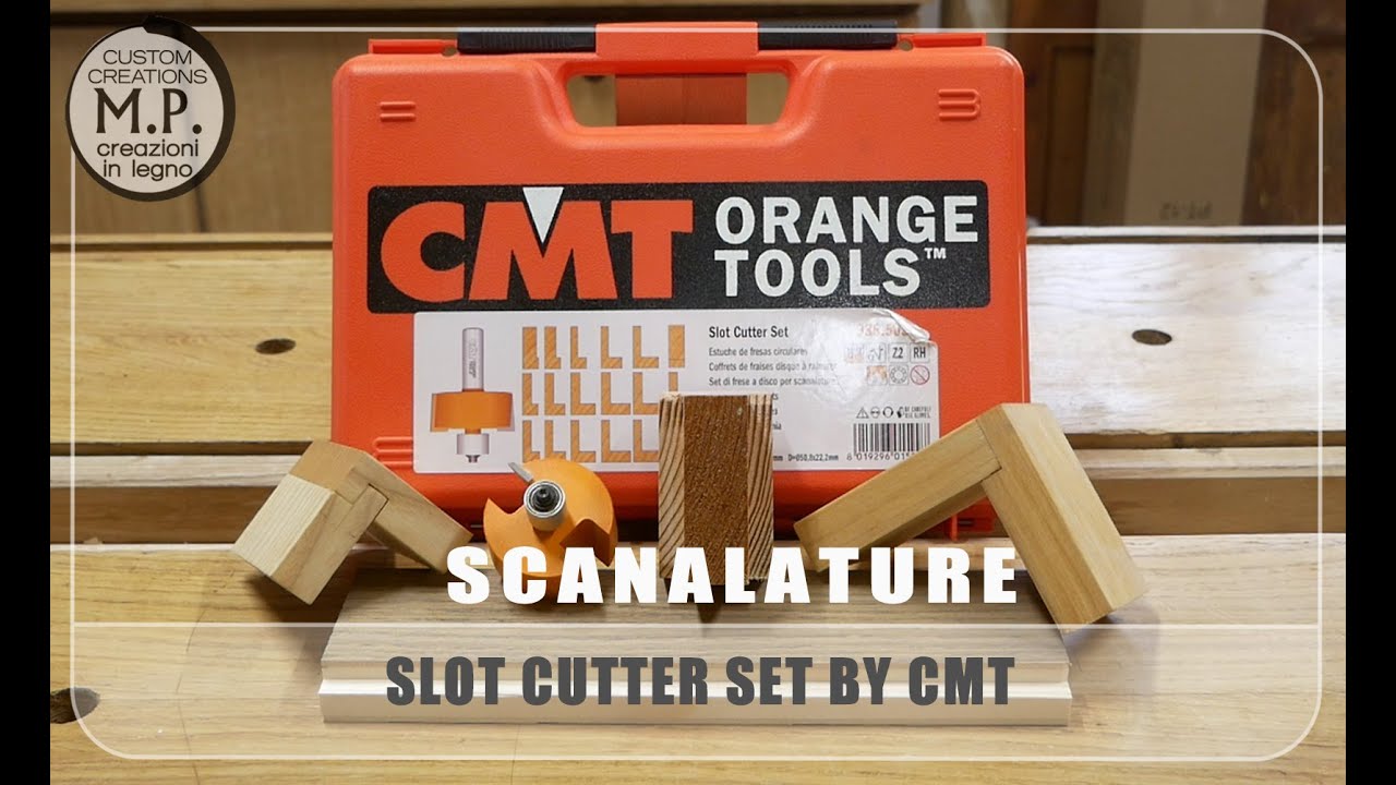 Set per scanalature CMT Slot Cutter Set YouTube