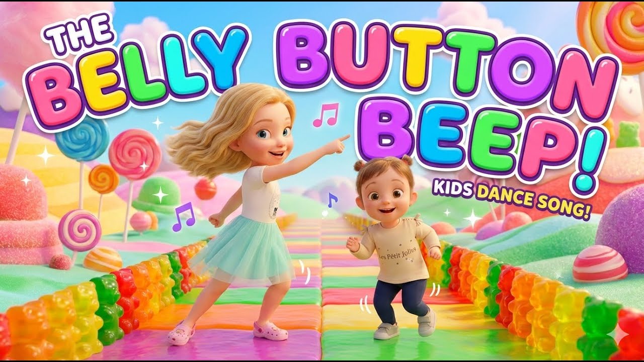 The Belly Button Beep 🎵 Fun Dance Song for Toddlers!