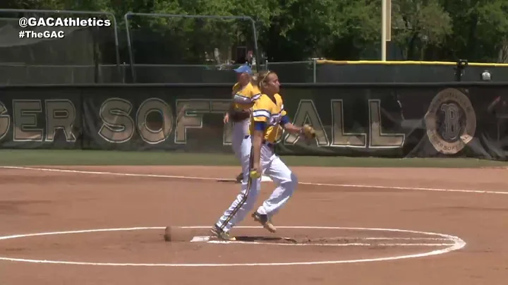 2017 GAC Softball Tournament - #1 Harding vs. #2 Southern Arkansas (Game 11)