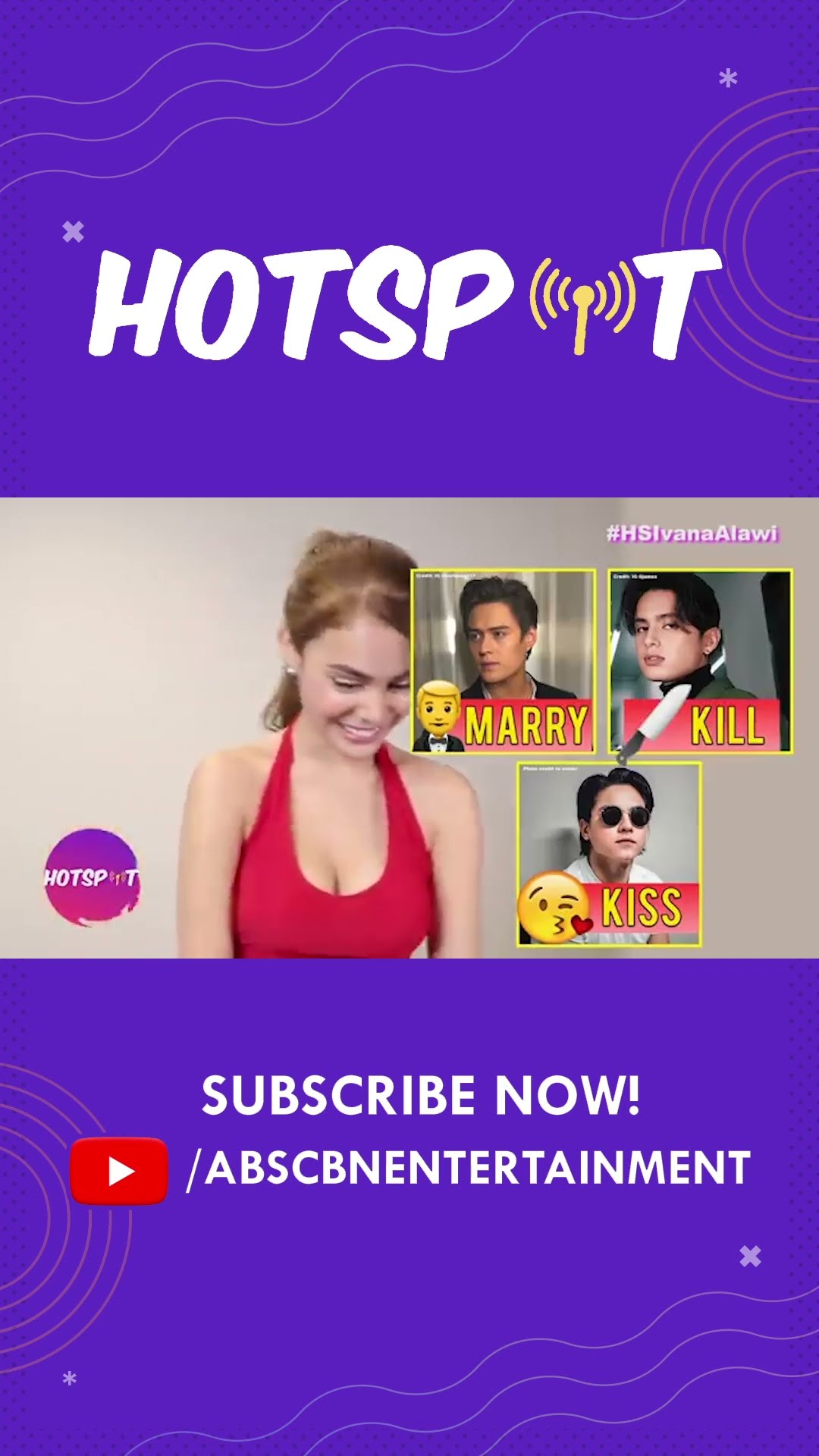 Kiss Marry or Kill Challenge with Ivana Alawi | Kapamilya Shorts