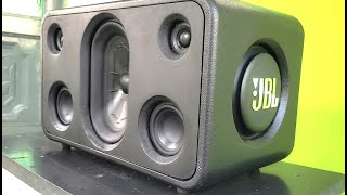 DIY Bluetooth Speaker using JBL Boombox 3 components with Gemaudio 2.1 circuit mod bass frequencies