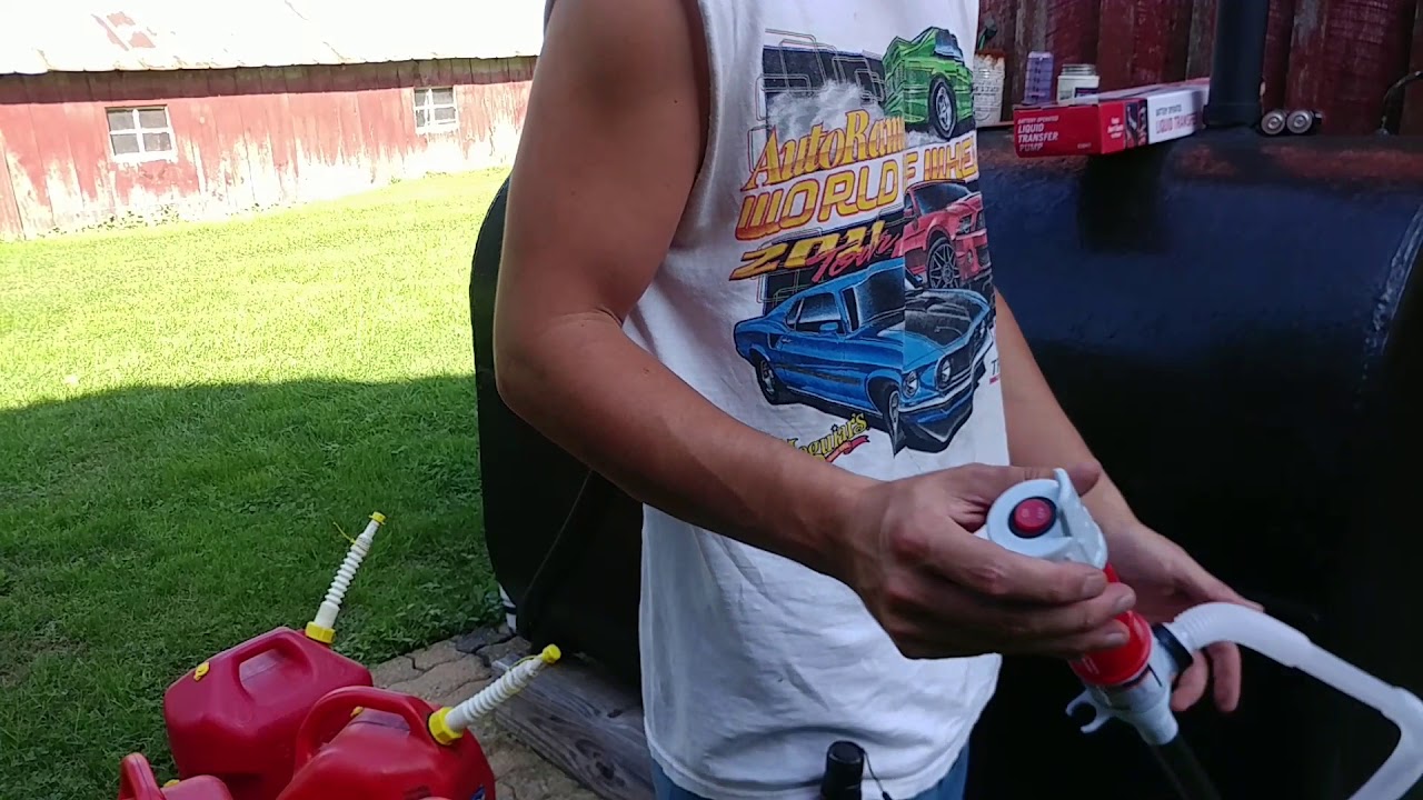 Harbor Freight Liquid Transfer Pump... Is it worth the 8.99??? Let's