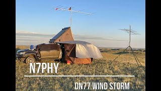 Montana Wind Destroys My Tent - N7Phy