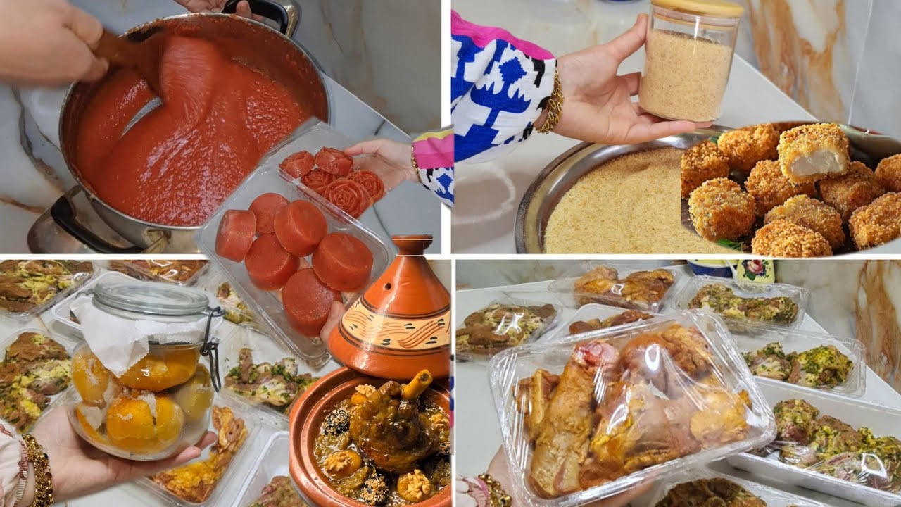 حيل أفكار وتحضيرات رمضانية لتسهيل الطبخ واختصار الوقت ،كلشي واجد وصحي جبدي وطيبي, ramazan recipes 