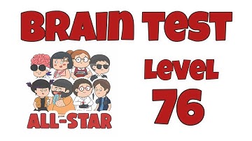 Brain Test All-Star: IQ Boost Level 76 Solution