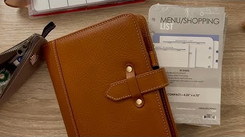 Franklin Covey Compact 2026 Personal Rings Planner Inserts & What I