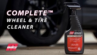 Remove Burnt-On Brake Dust With Malco Complete Non-Acid Wheel & Tire Cleaner