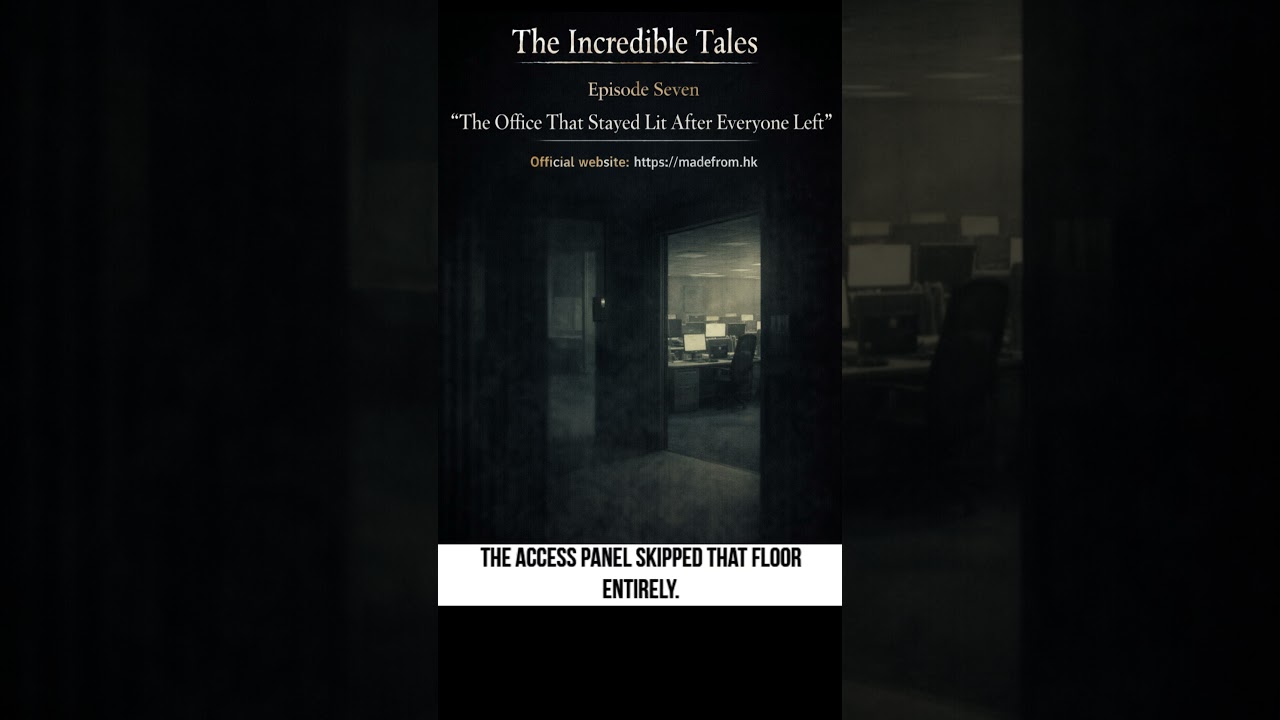 The Incredible Tales Episode 7 — The Office That Stayed Lit After Everyon