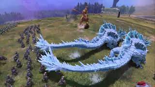 Total War Warhammer III | Battle - The Ice Court vs. The Fecundites - Take 1